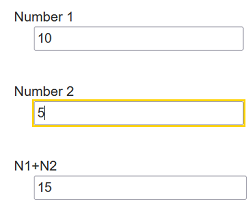 screenshot formular element