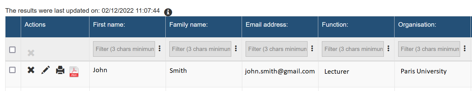 screenshot personal data